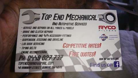 Photo: Top End Mechanical And Automotive Services